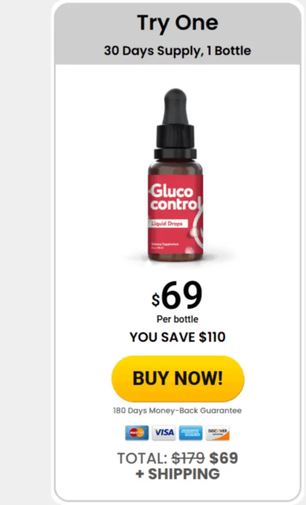 Gluco Control Supplement Price Of 1 Bottle